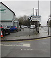 Little Newcastle and Puncheston direction sign in Letterston, Pembrokeshire