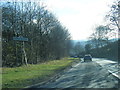 A6135 Sheffield Road, at the Derbyshire county boundary