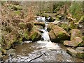 SK2786 : Waterfall in Wyming Brook by Graham Hogg