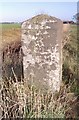TM1783 : Old Milestone by the A140, Ipswich Road, Dickleburgh Moor by M Hallett