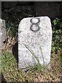 NS0299 : Old Milestone by the A83, Furnace, Kilmichael Glassary parish by Milestone Society