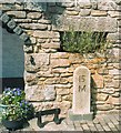 Old Milestone by the B3254, Tokenbury Corner, St Cleer parish