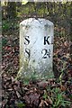 SD6281 : Old Milestone by the A683, Barbon parish by CF Smith