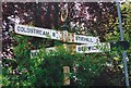 Old Direction sign - Signpost by the B6461, Ednam