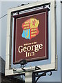 ST6249 : George's arms by Neil Owen