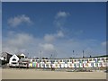 SW5241 : Beach chalets at Porthgwidden by Marika Reinholds