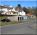 Six lockup garages, George Street, Bedlinog