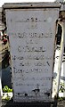 Old Bridge Marker on North Bridge, Colchester