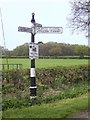 Old Direction Sign - Signpost by Barber