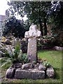 SW4427 : Old Wayside Cross in Kerris, Paul parish by Milestone Society