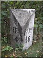 Old Milestone by the A82, south of New Bridge, Kilmallie parish