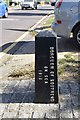 Old Boundary Marker by the A13, London Road, Southend on Sea