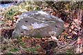 Old Milestone by Schiehallion Way, Innerhadden, Fortinghall parish