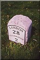 Old Milestone by the B245, London Road, Hildenborough parish