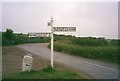 Old Direction Sign - Signpost by the B3283, St Buryan parish