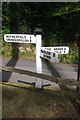 Old Direction Sign - Signpost by Castle Hill, Rotherfield parish