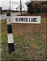 Old Direction Sign - Signpost by the A113, London Road, Stanford Rivers parish