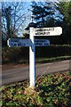 Old Direction Sign - Signpost by Hawkenbury Road, Frant parish