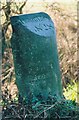 SU6269 : Old Boundary Marker by the A4, Bath Road, Sulhamstead parish by Milestone Society