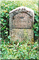 Old Milestone by the A525, Ruthin Road, Brymbo parish