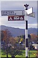 Old Direction Sign - Signpost by the B5320, Barton parish