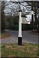 Old Direction Sign - Signpost by Hollow Lane, East Hoathly