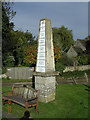 Old Milestone, B4080,  High Street, Bredon