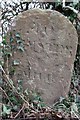 Old Milestone by Ivington Road, east of Dishley, Leominster parish