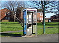 Telephone box on Maxwell Place, Dormanstown, Redcar