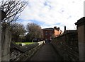 Footpath to the Market Place, Oakham