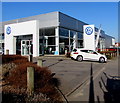 Volkswagen dealership in the south of Merthyr Tydfil