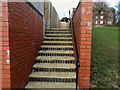 Steps to rear gardens from Chiltern Drive, Broomgrove