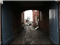 Cobbled yard off Millgate