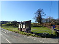 Bus shelter at Pentre Isaf