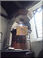 SO3227 : St. Clydawg's Church (Pulpit | Clodock) by Fabian Musto
