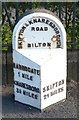 Old Milestone by the A59, Skipton Road, Bilton, Harrogate