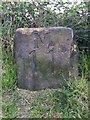 Old milemarker by the Manchester, Bolton & Bury Canal