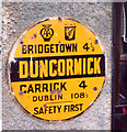 S9109 : Old AA and RIAC sign on the R736 in Duncormick by Milestone Society
