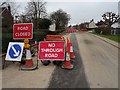 Road clsed at Tunnel Hill