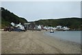 Yacht at Porth Dinllaen