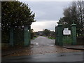 SE1429 : North Bierley Cemetery Gates, Cemetery Road by Stephen Armstrong