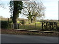 Footpath heading for the west side of Dorridge