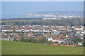 View over Uphill towards Weston Bay