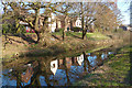 ST2788 : Canal reflections, Rogerstone, Newport by Robin Drayton