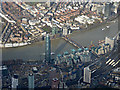 St George Wharf from the air