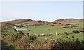 Reclaimed grazing land on the southern slopes of Faughall Mountain