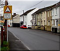 Warning sign - Humps for 200 yards, Duffryn Road, Pentrebach