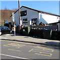 Telecoms cabinets in The Square, Bedlinog