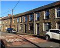 Row of stone houses, Mountain Ash Road, Abercynon