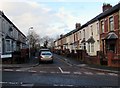 North along Godfrey Road, Pontnewydd, Cwmbran 